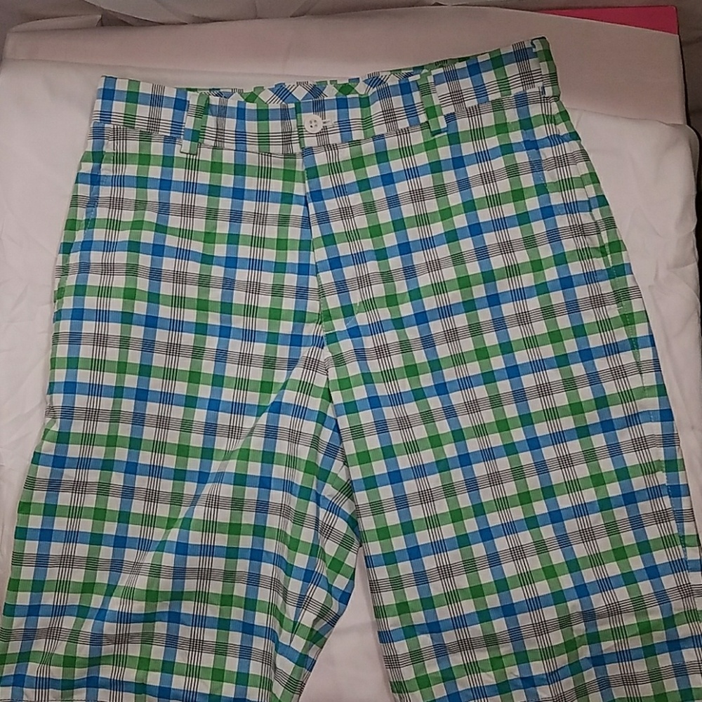 Men's Nike Golf Dri-Fit Plaid Shorts